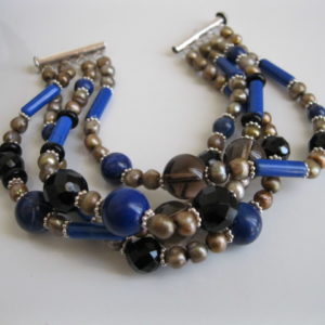 Lavina Lapis Lazuli Bracelet