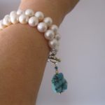 pearl_turquoise_pendant_bracelet