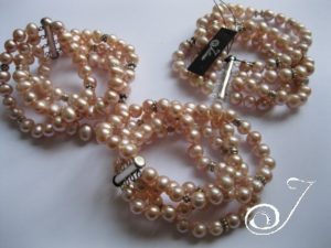 3-Heavenly-Pink-Pearl-Bracelets-by-Julleen