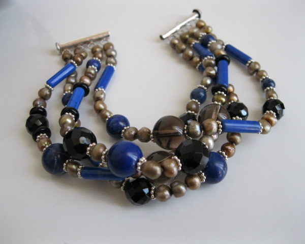 Lavina Lapis Lazuli Bracelet